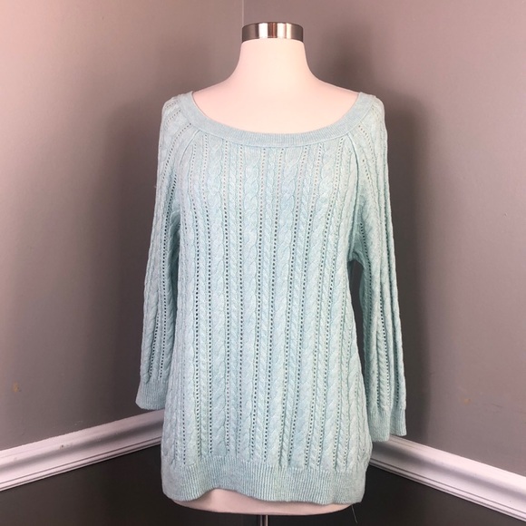 American Eagle Outfitters Sweaters - American Eagle M Sweater Light Green